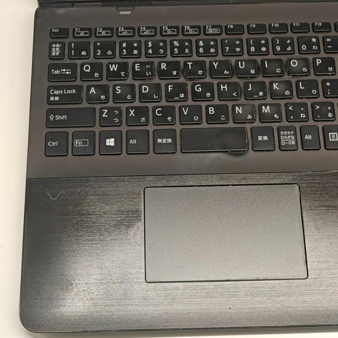 【VAIO】SVF 高速i7 SSD256GB 8GB ブラック ノートPC