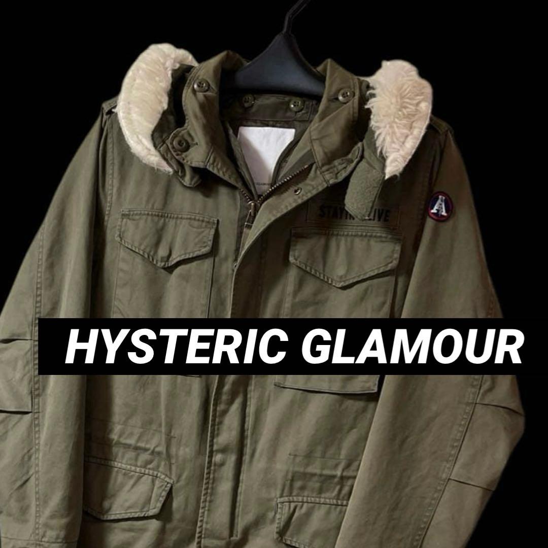 HYSTERIC GLAMOUR モッズコート ミリタリー カーキ M 日本製