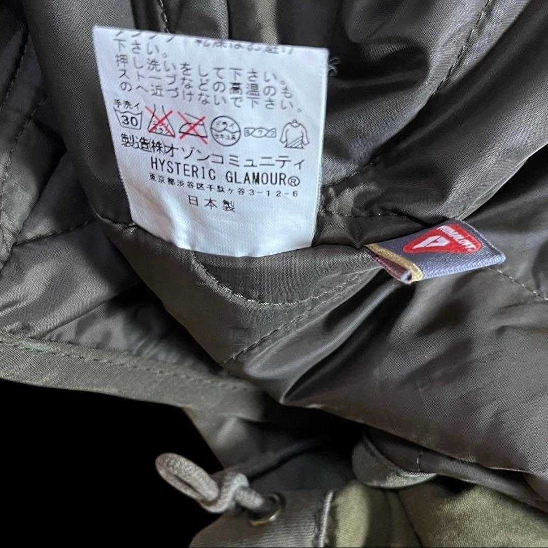 HYSTERIC GLAMOUR モッズコート ミリタリー カーキ M 日本製