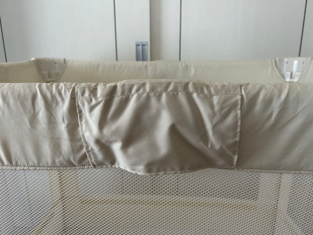 【お値下げ中】Aprica アップリカ ココネルエアー ベージュ ベビーベッド