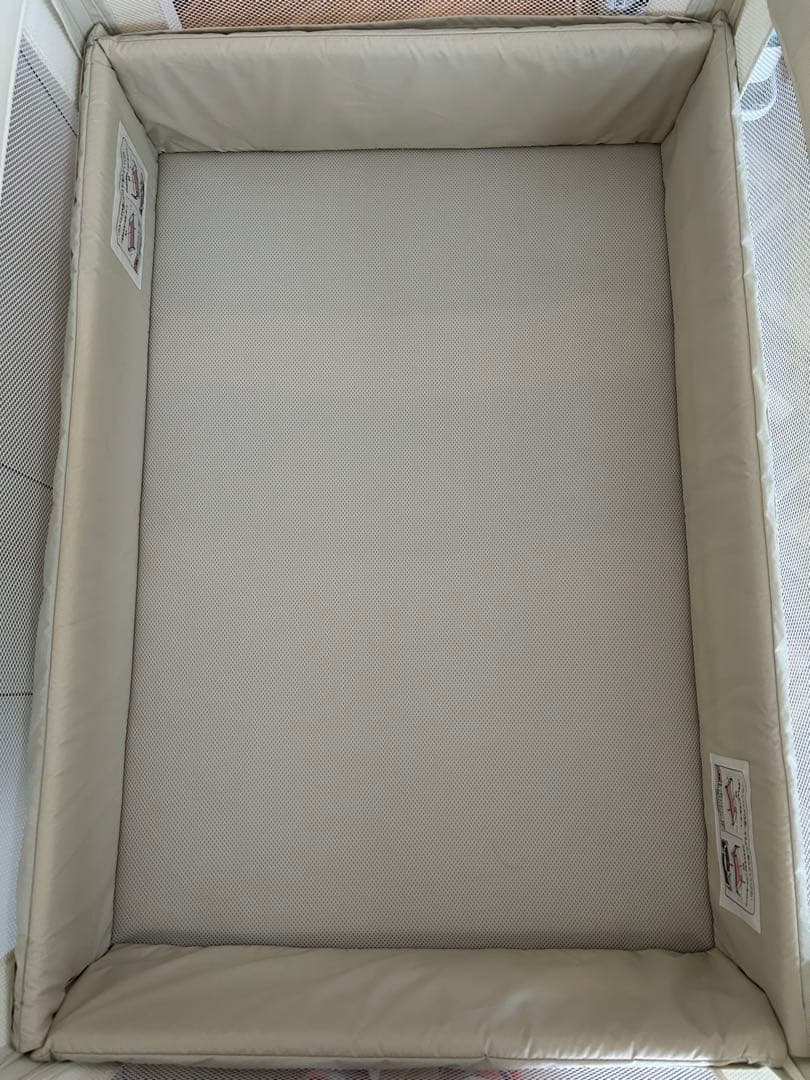 【お値下げ中】Aprica アップリカ ココネルエアー ベージュ ベビーベッド