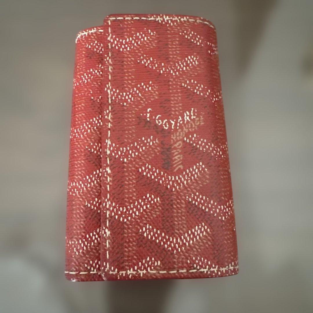 GOYARD 6連キーケース　レッド
