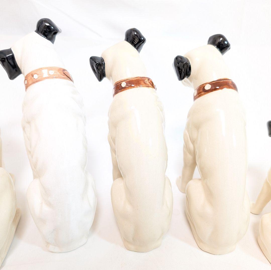 ビクター犬 まとめて 10体 陶器製 昭和レトロ 当時物 アンティーク