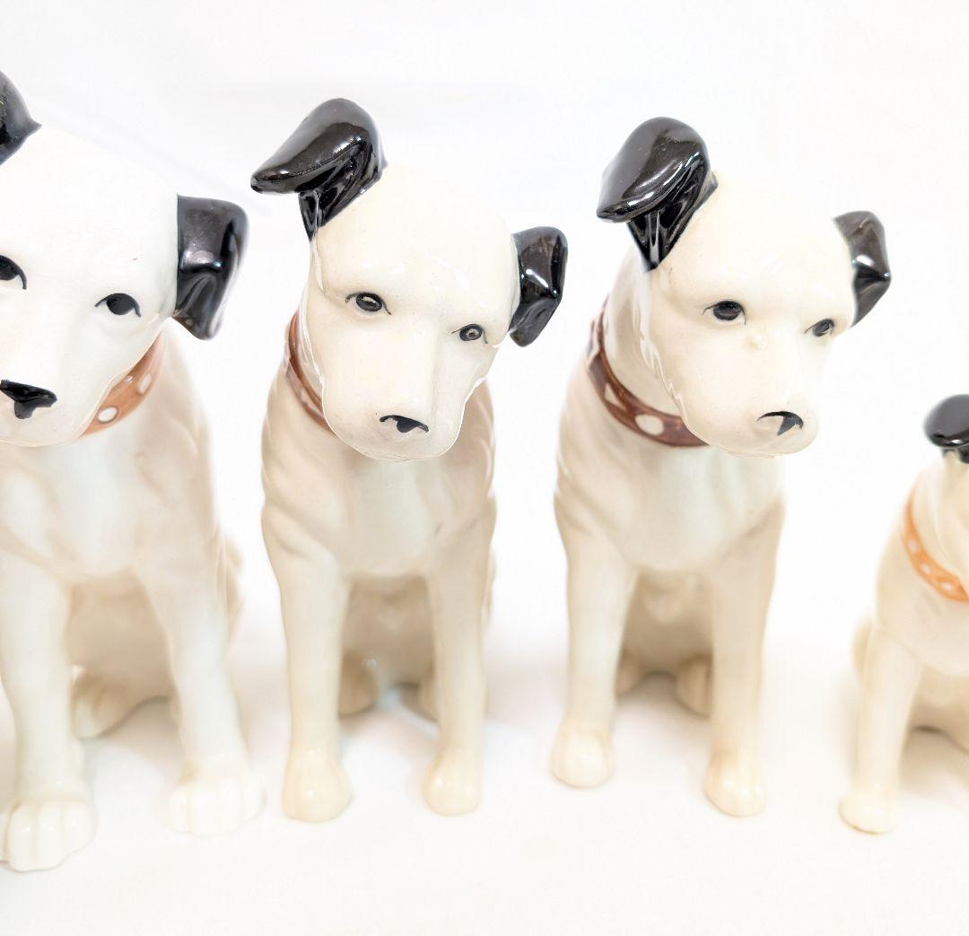 ビクター犬 まとめて 10体 陶器製 昭和レトロ 当時物 アンティーク
