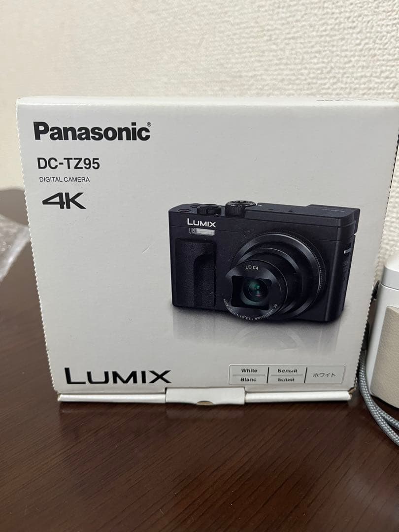 Panasonic DC-TZ95 ホワイト デジタルカメラ