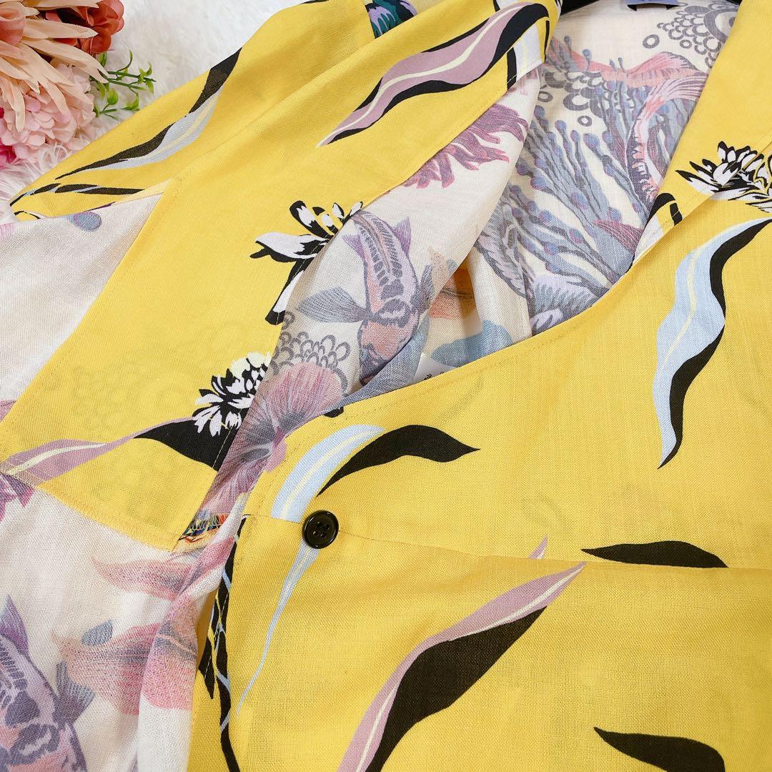 極美品　ポールスミス　ハワイアンパシフィックローズ　カシュクールワンピース