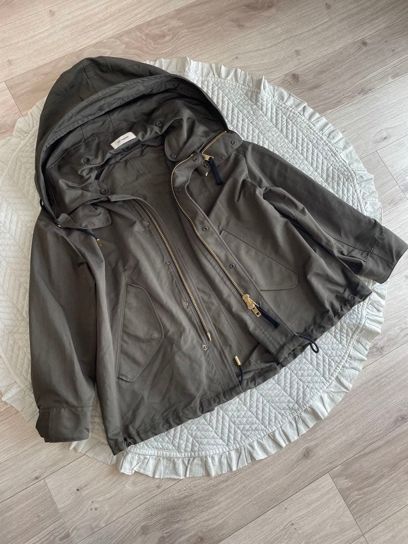 大人気♡ザリラクス　定番モッズコート　 マウンテンパーカー　ゴールドジップ