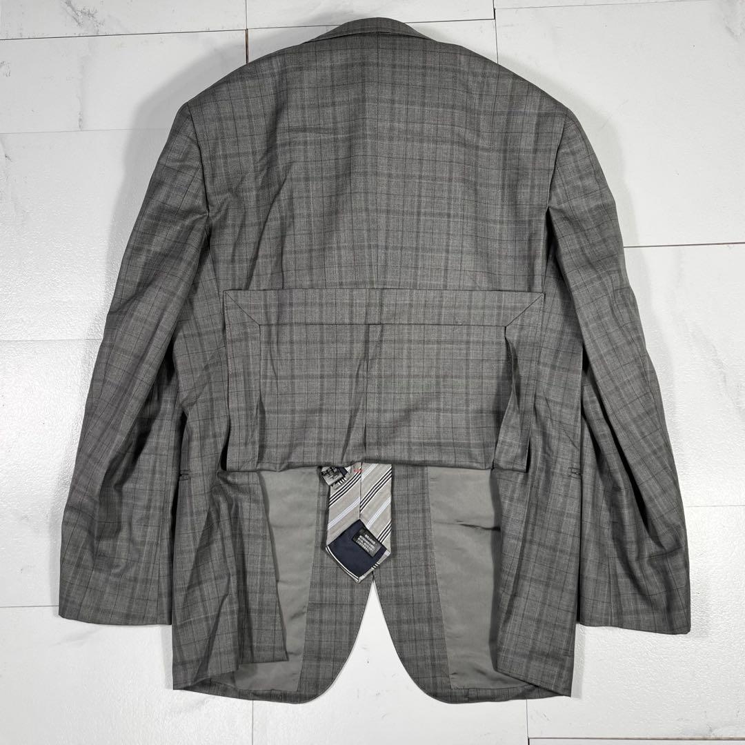 ビームスF カスタムテーラー ロロピアーナ 絹 セットアップ スーツ チェック