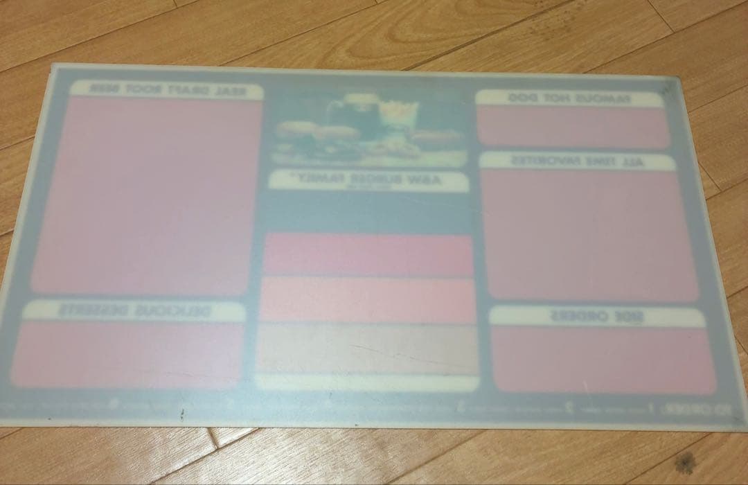 A&W root beer 看板 sign ルートビアグッズエイアンドダブリュ