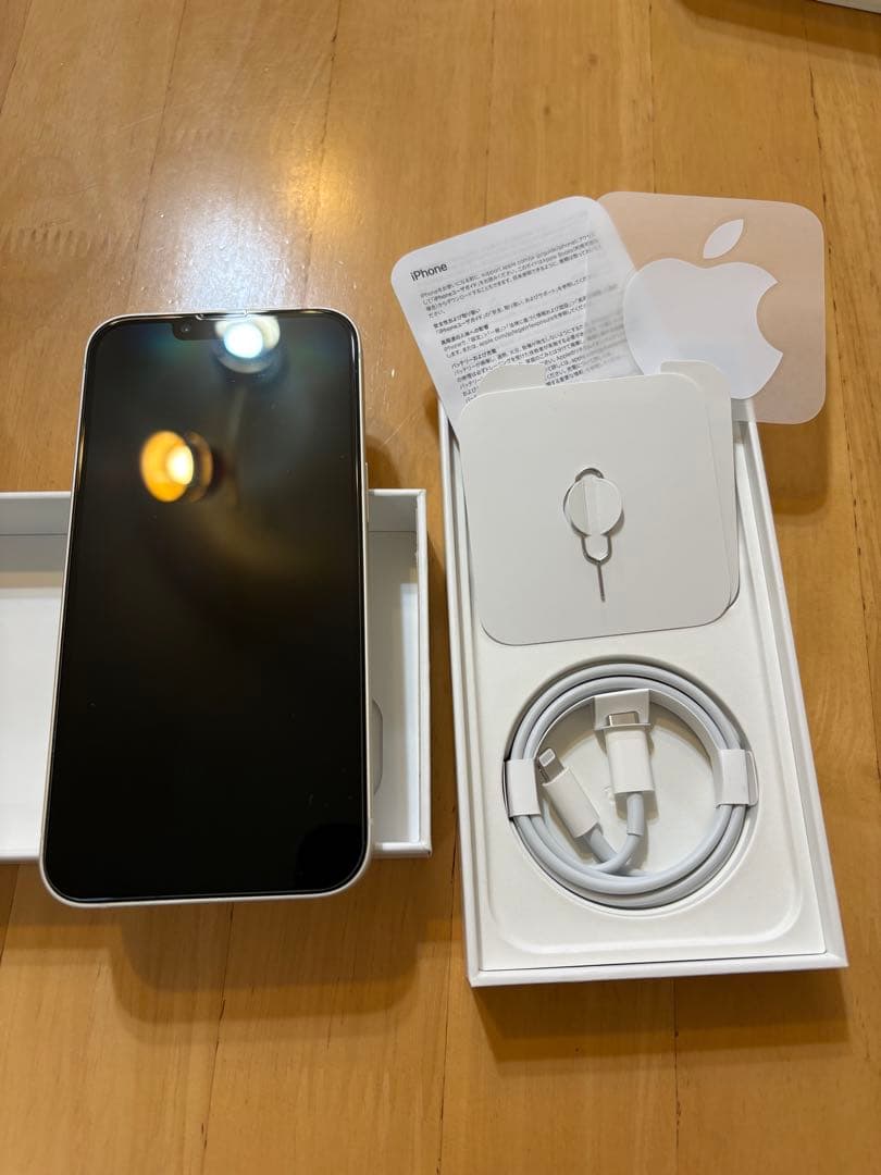 Apple iPhone 13 スターライト 本体 128GB 86%
