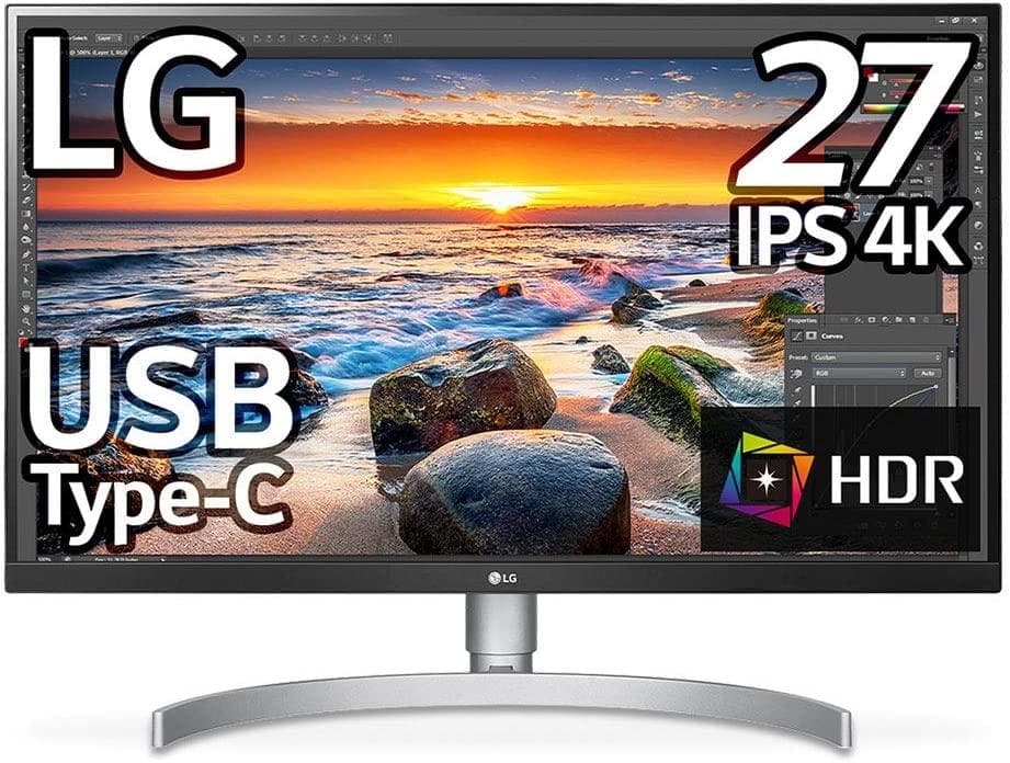 スマホ・タブレット・パソコン 27UK850-W