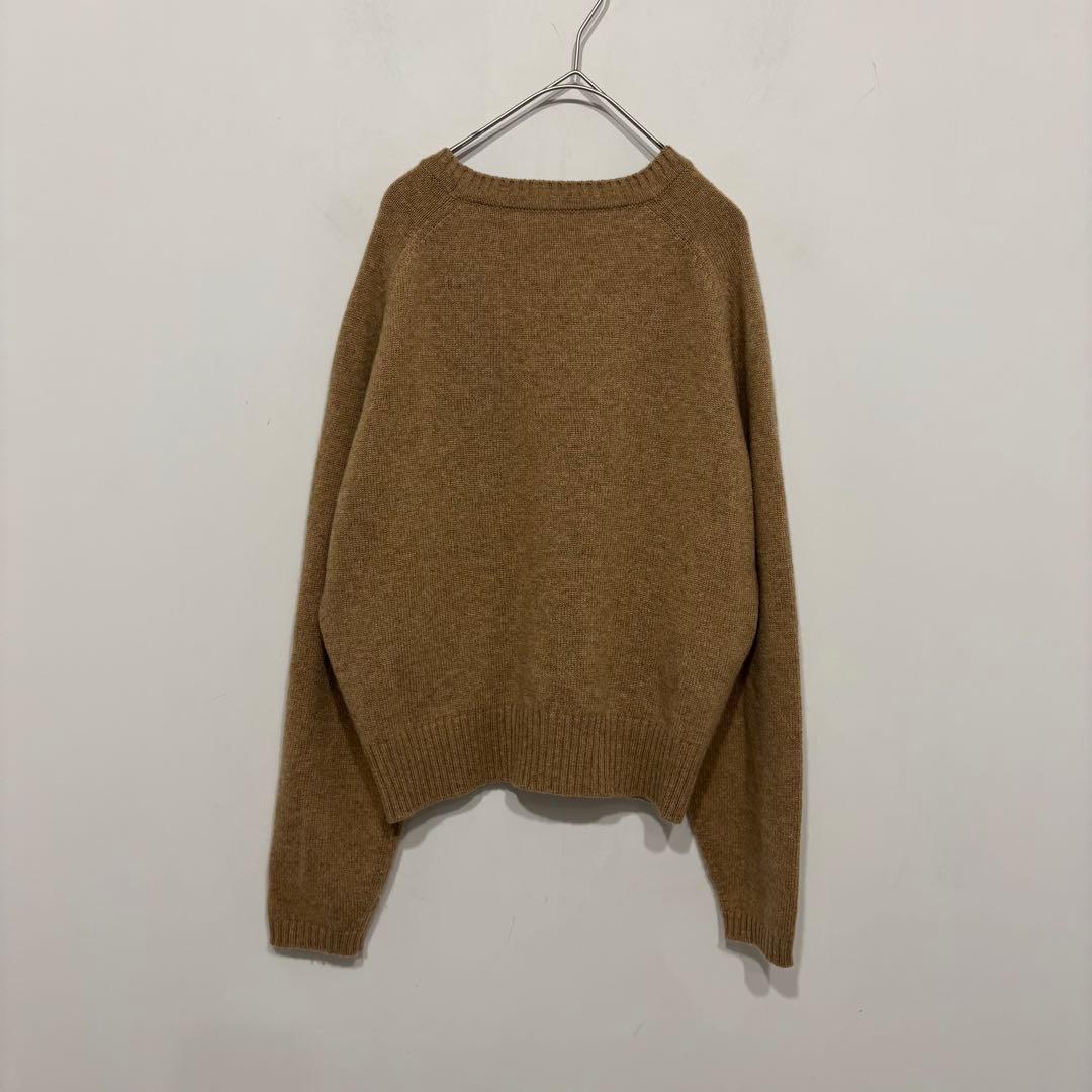 美品　定価26万　GUCCI カシミヤ　カーディガン　ベージュ　ホースビット