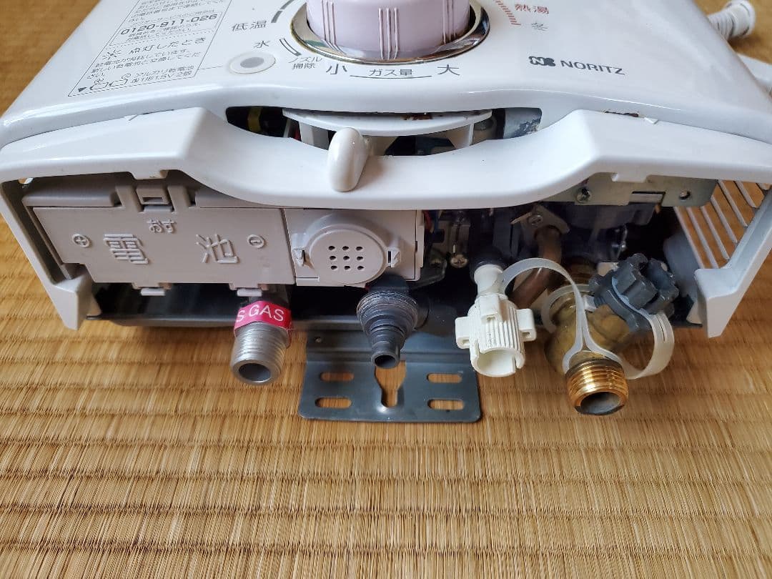 瞬間湯沸器　ノーリツ製　GQ-541MW　22年製　プロパンガス