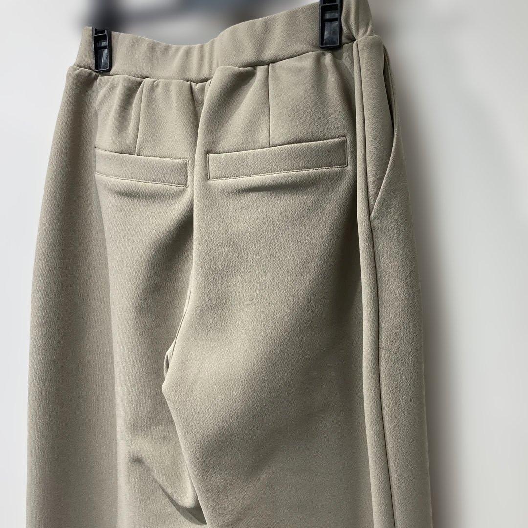 Anna Kerry 裏起毛モロッコパンツ　サイズ38 ベージュ