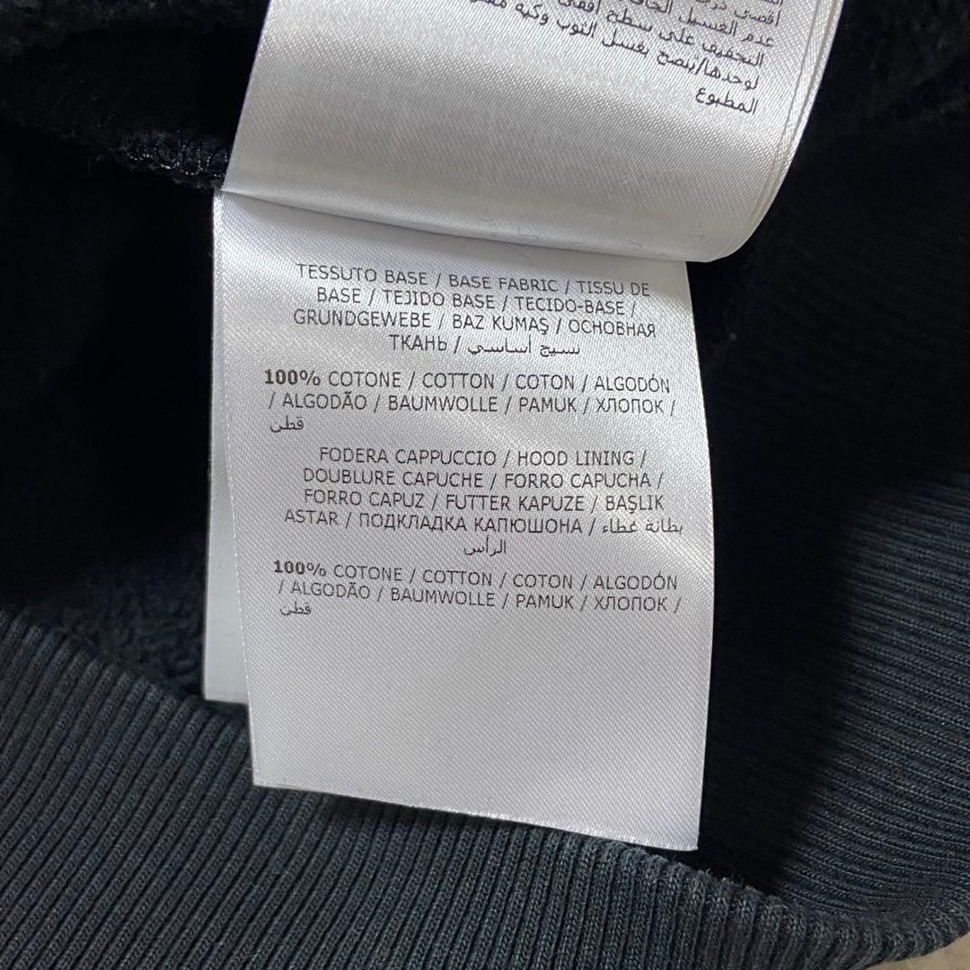 【美品】モンクレール パーカー ブラック Sサイズ相当 レディース