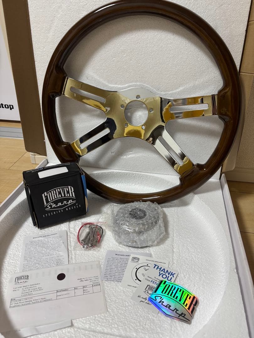FOREVER SHARP ステアリング 本体