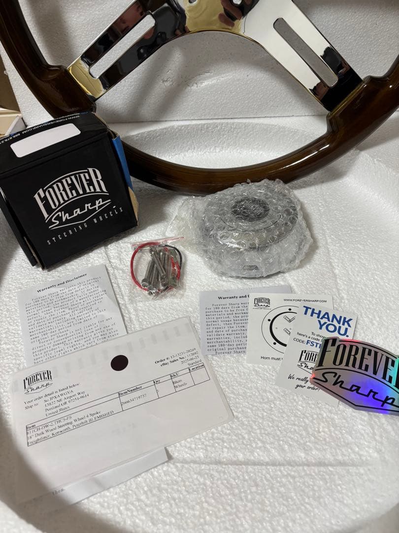 FOREVER SHARP ステアリング 本体