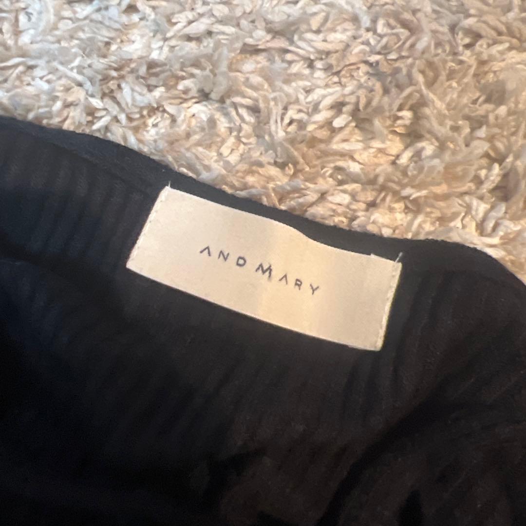 トップス andmary Mei shirring tops