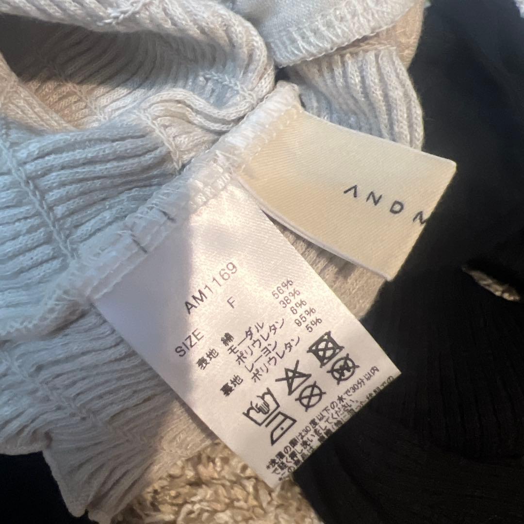 トップス andmary Mei shirring tops