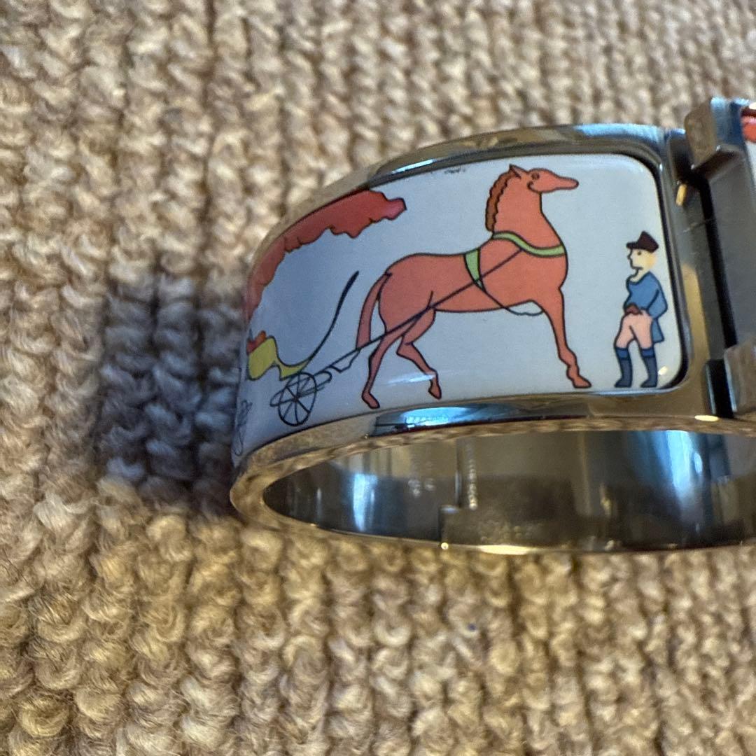 週末値下即決！Hermèsエルメス♡クリッククラックH/バングルブレスレット