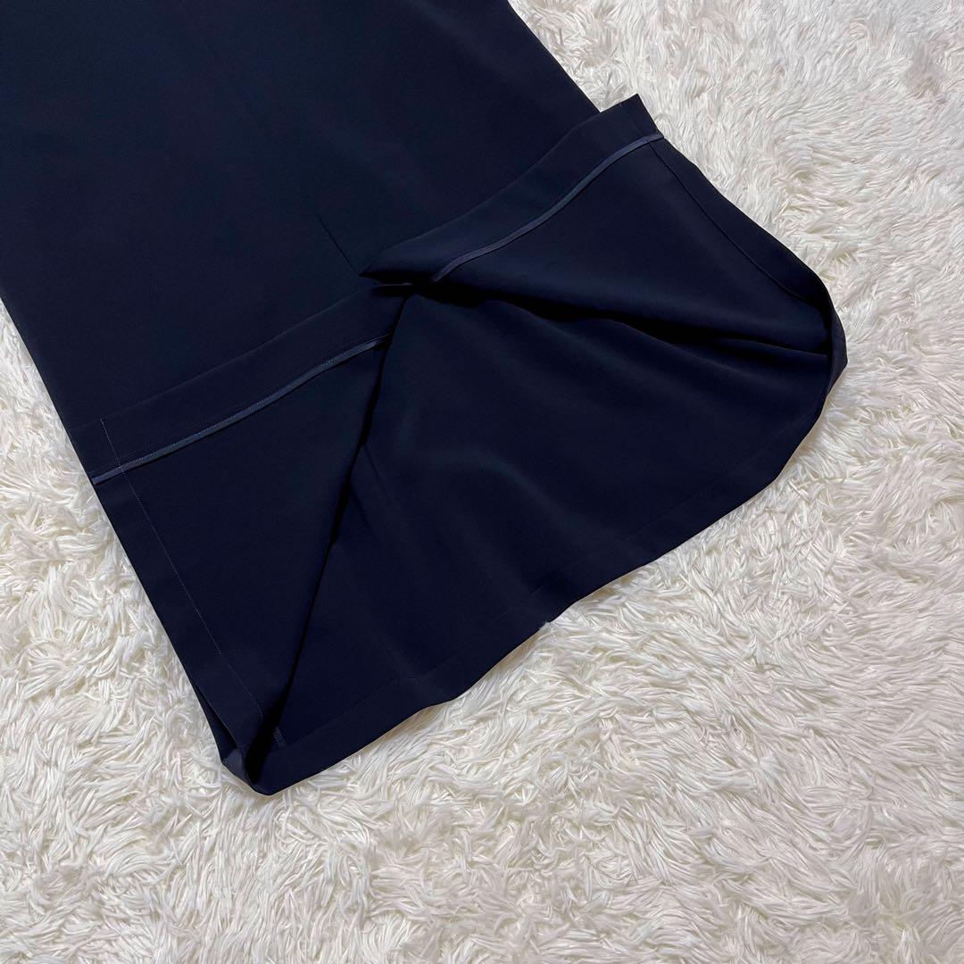 【未使用タグ付】JOURNAL STANDARD ダブルクロスロングOP 紺38