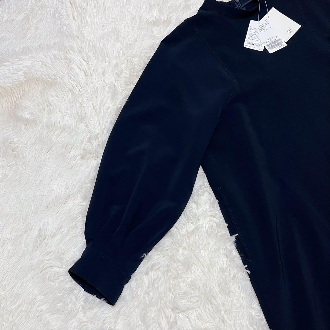 【未使用タグ付】JOURNAL STANDARD ダブルクロスロングOP 紺38