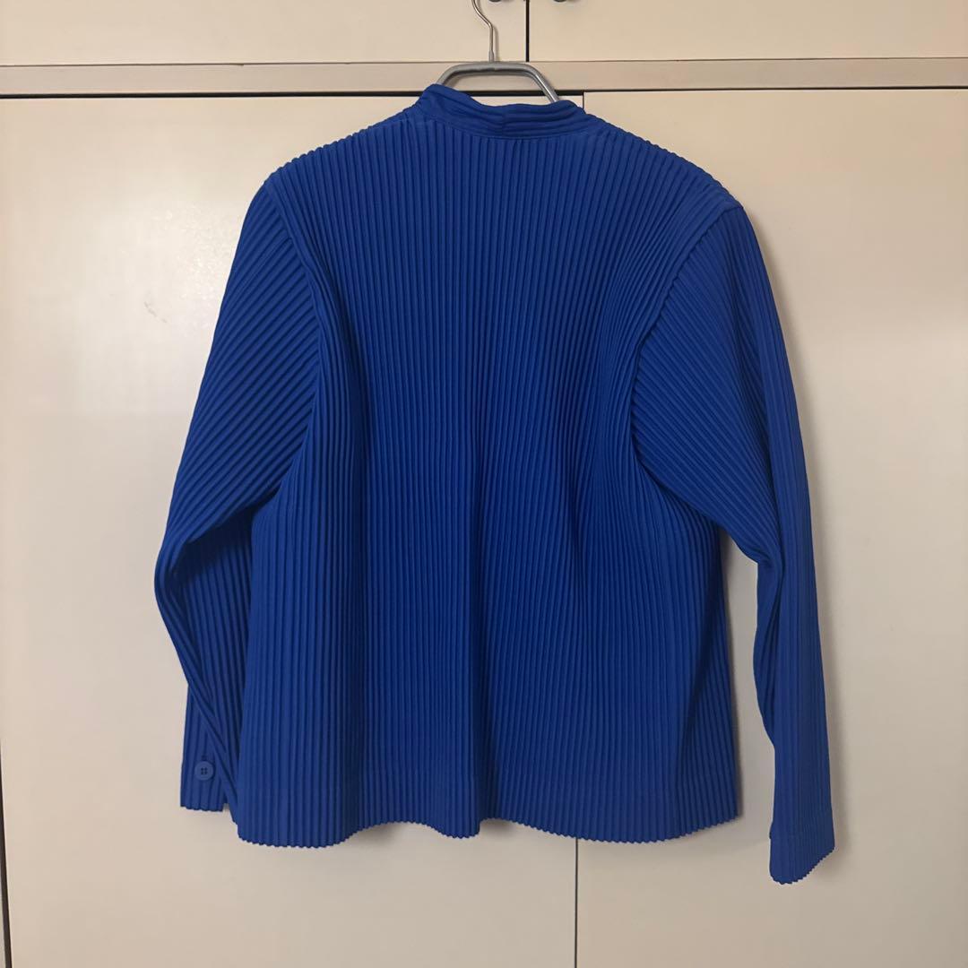 3月20日まで　オムプリッセ イッセイミヤケ ノーカラージャケット　1