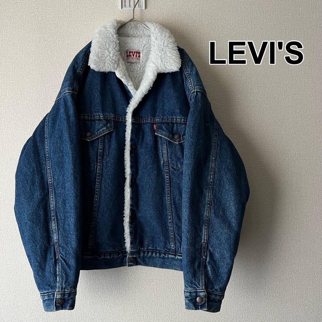 【良色80s】リーバイスデニムボアジャケット 70609