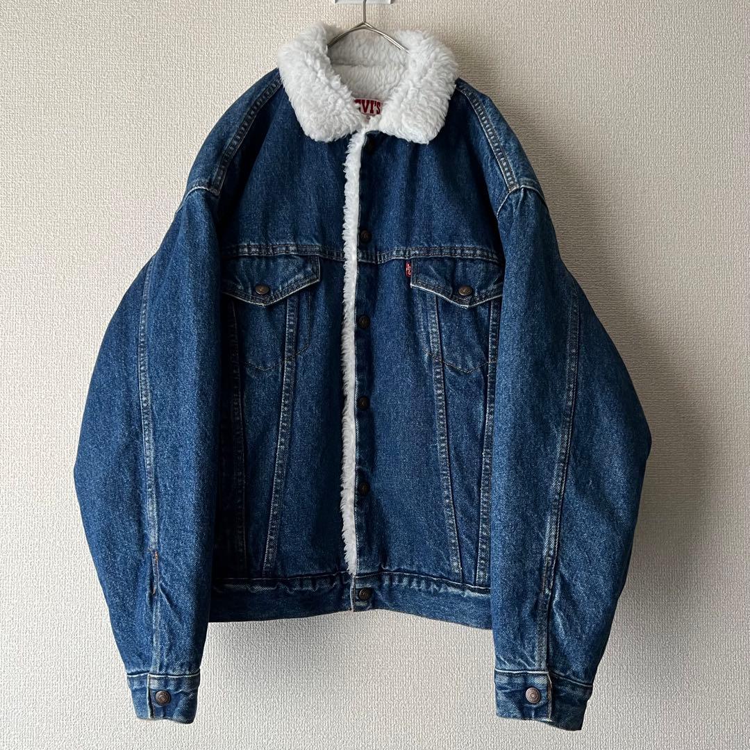 【良色80s】リーバイスデニムボアジャケット 70609