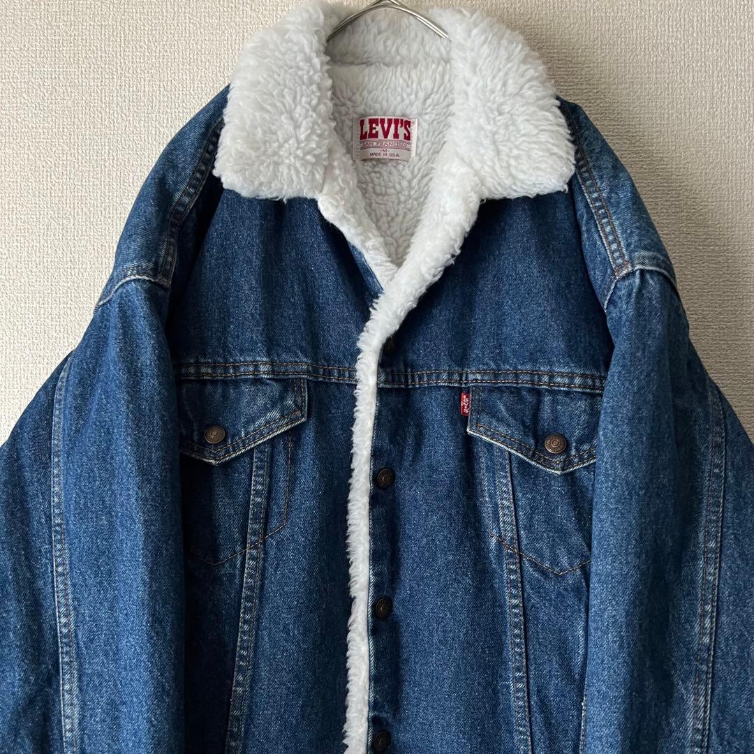 【良色80s】リーバイスデニムボアジャケット 70609