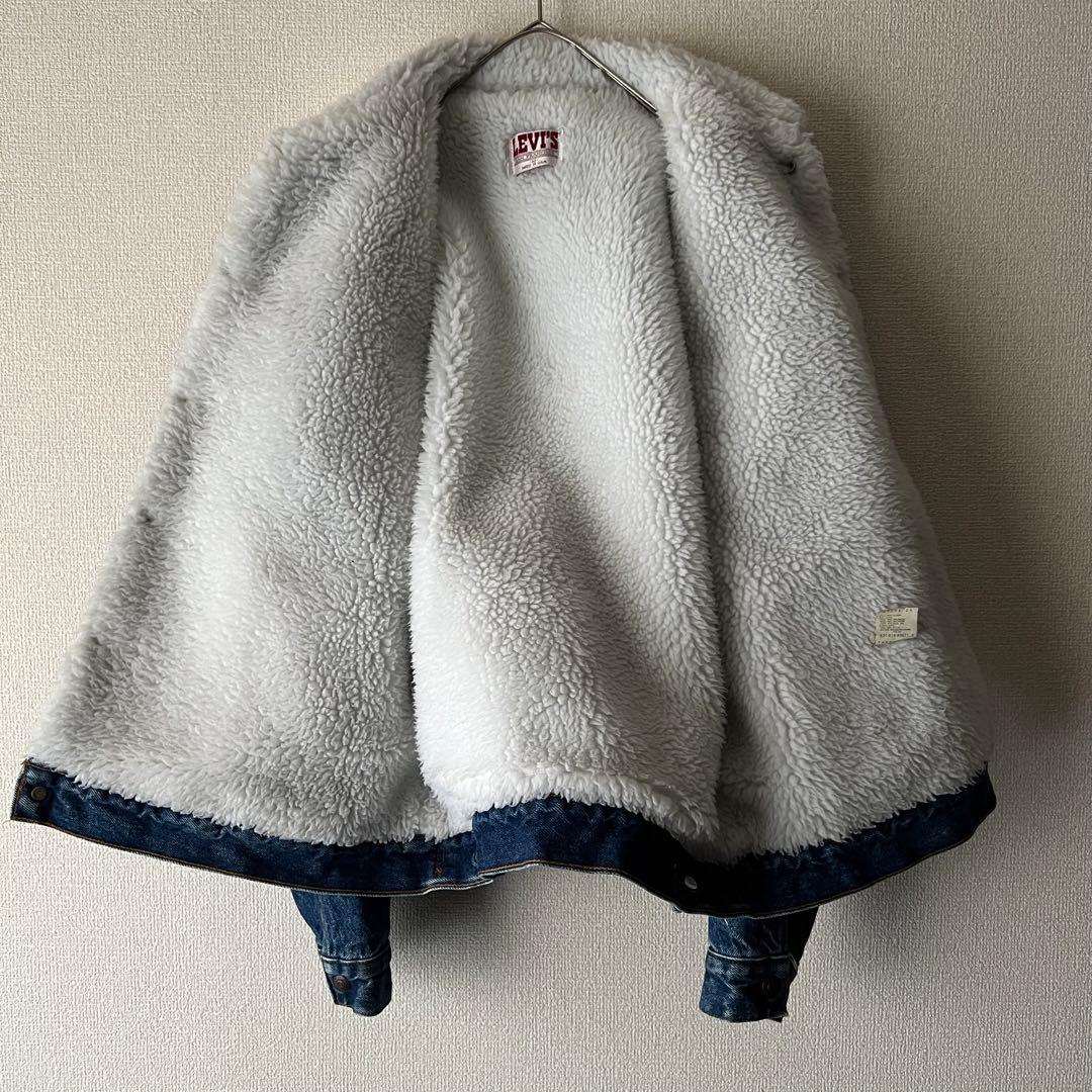 【良色80s】リーバイスデニムボアジャケット 70609