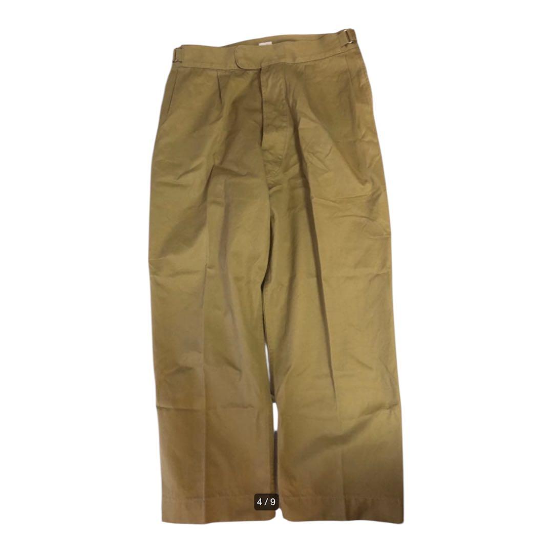 アナトミカ anatomica ロイヤルマリンパンツ　ベージュ