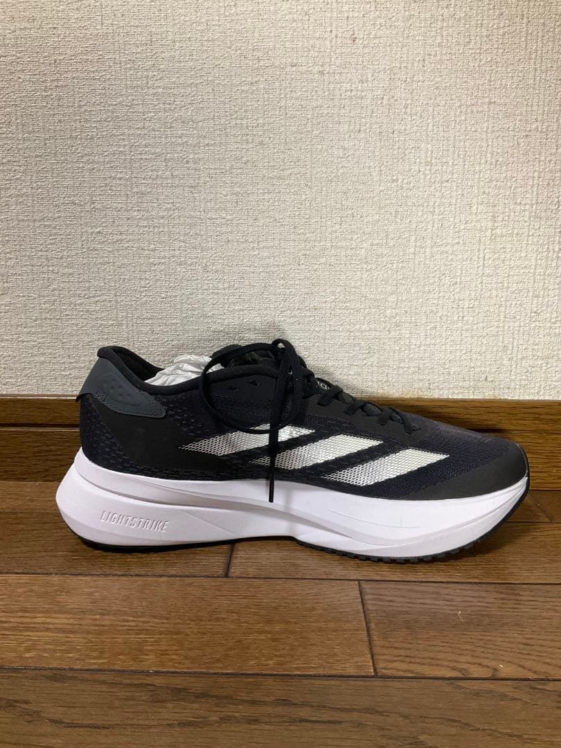 ADIZERO SL2 adidas ランニングシューズ　黒　メンズ　25.5