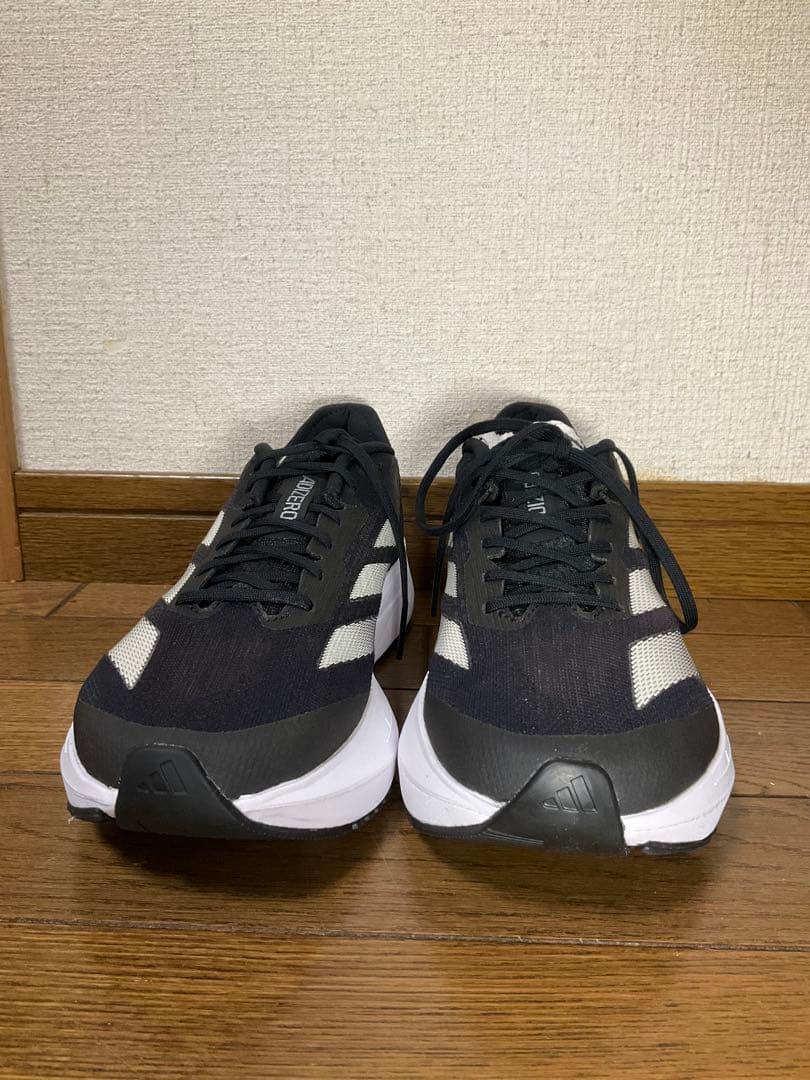 ADIZERO SL2 adidas ランニングシューズ　黒　メンズ　25.5