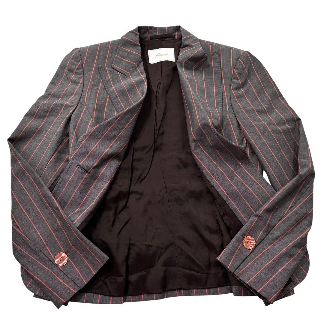 高級】Brioni　ブリオーニ　スーツ　セットアップ　スカート　カシミヤ　モヘア