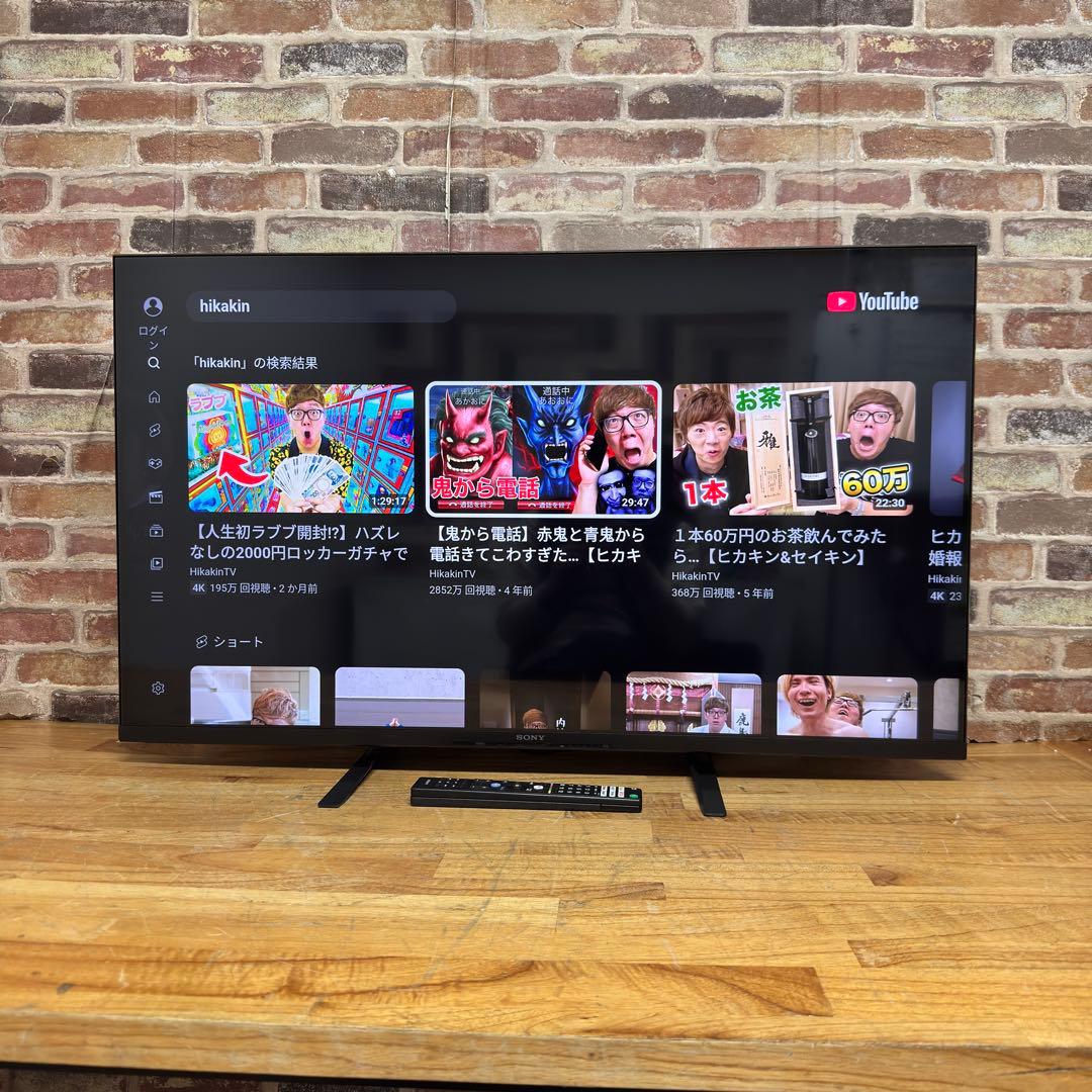 SONY 43V型 4K液晶テレビ BRAVIA FW-43BT30K 23年製