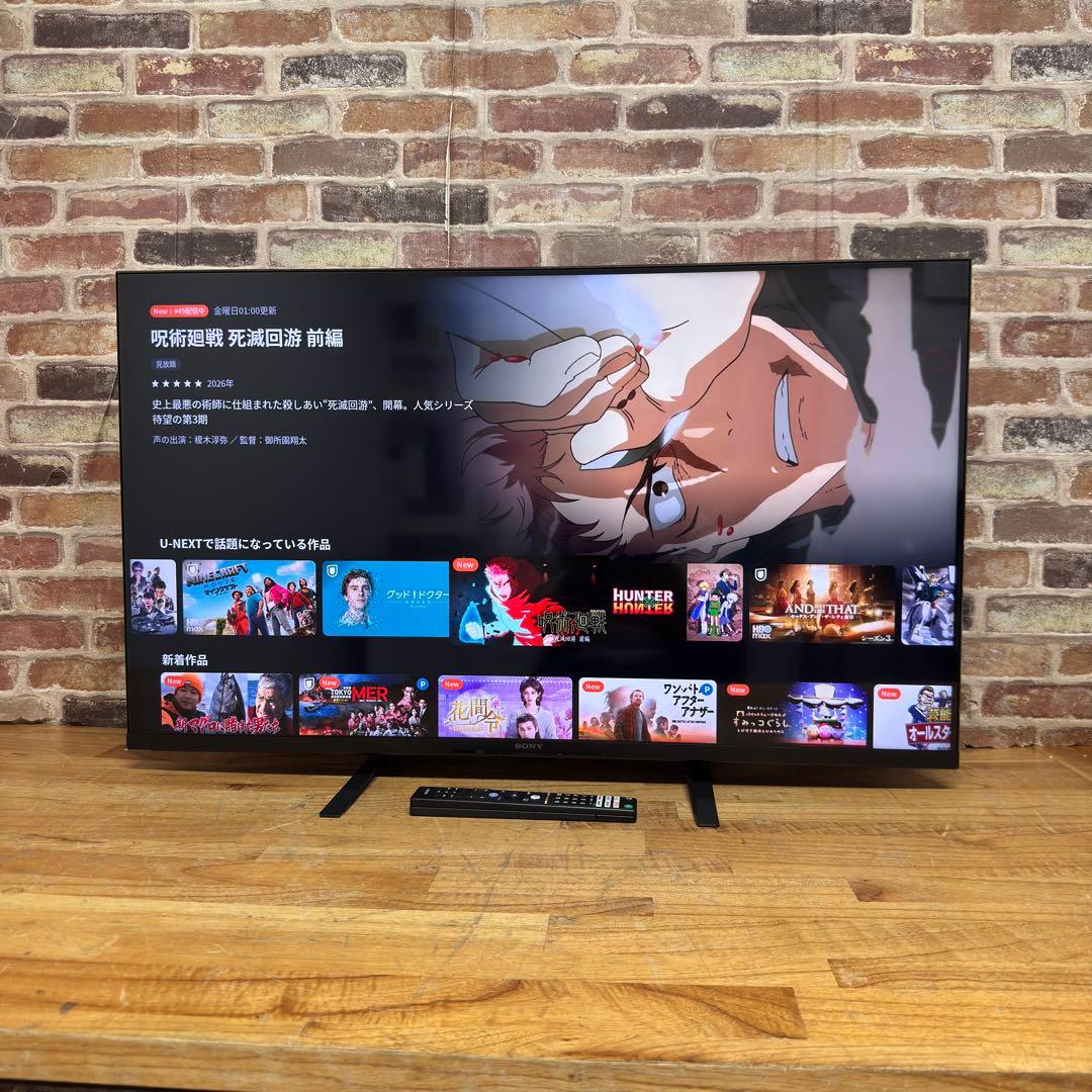 SONY 43V型 4K液晶テレビ BRAVIA FW-43BT30K 23年製