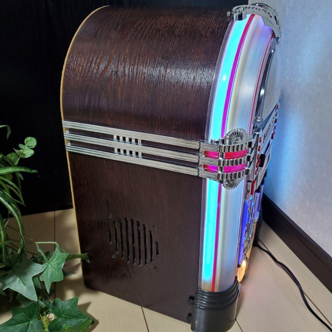 アンティーク レトロ ジュークボックス CDプレーヤーオーディオ直接引き取り限定