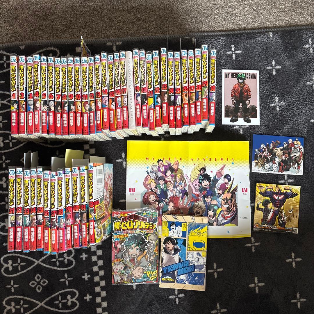 綱*様 セット売り　僕のヒーローアカデミア　1〜42全巻初版、ジャンパック