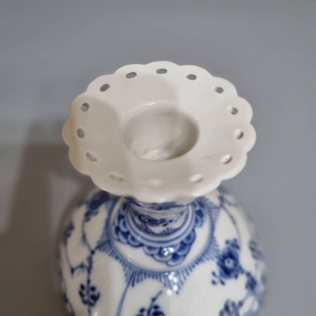 ロイヤルコペンハーゲン フルレース キャンドルホルダ