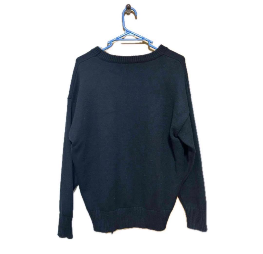 【超美品】AMI PARIS アミパリス ハートロゴ ニット セーター ブラック