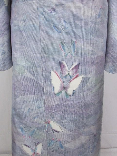 未着用に近い！白大島紬＊都喜エ門＊７マルキ＊本場大島紬＊着物＊１５７ｃｍ＊裄６４