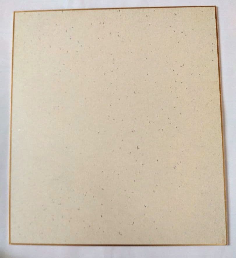 林原めぐみさんの自筆サイン色紙　匿名配送