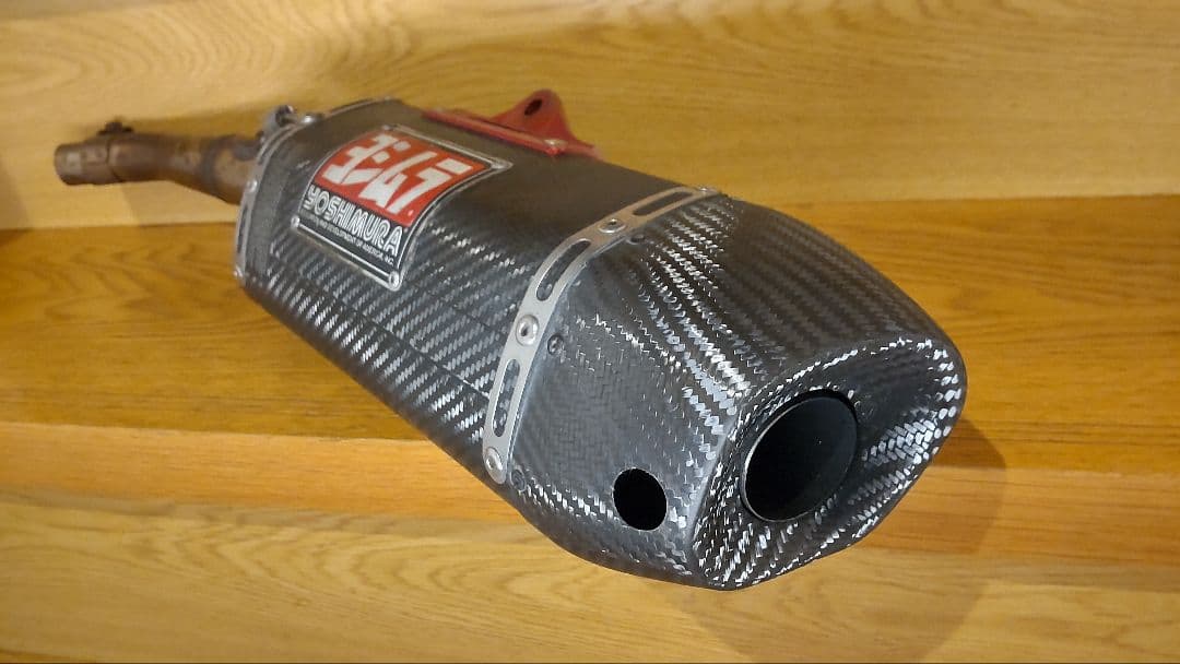 グロムjc61用USヨシムラスリップオンマフラー RS-4 カーボン