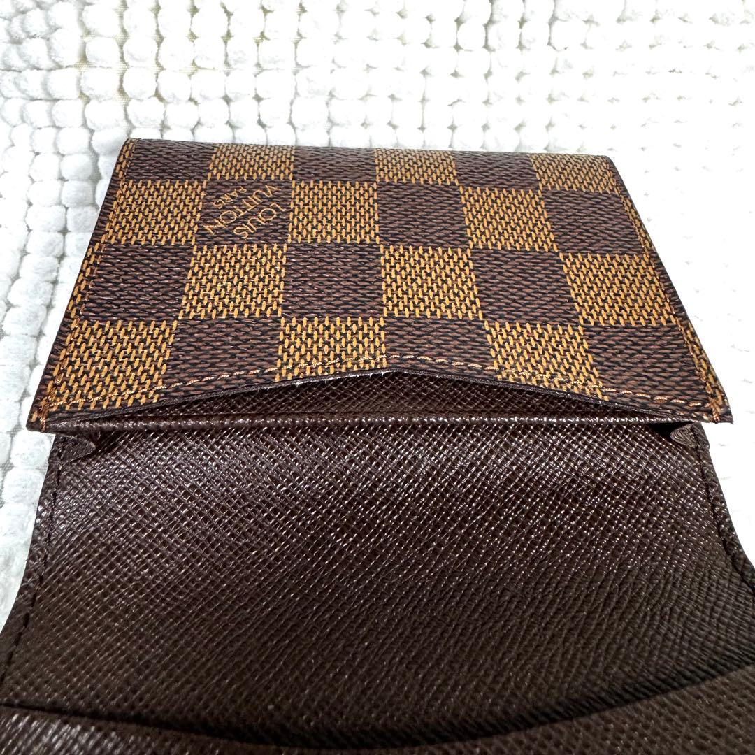 LOUIS VUITTON ルイヴィトン美品 ダミエ　カードケース名刺入　正規品