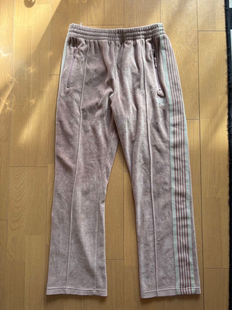 ベロア　M ベージュ　ブラウン　ニードルス　説明欄読んでからの購入お願いします