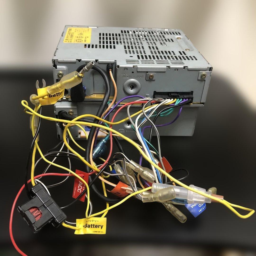 カロッツェリア カセットデッキ + CDプレイヤー 当時物