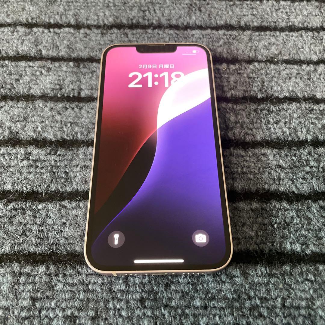 26 iPhone13 128GB SIMフリー ピンク