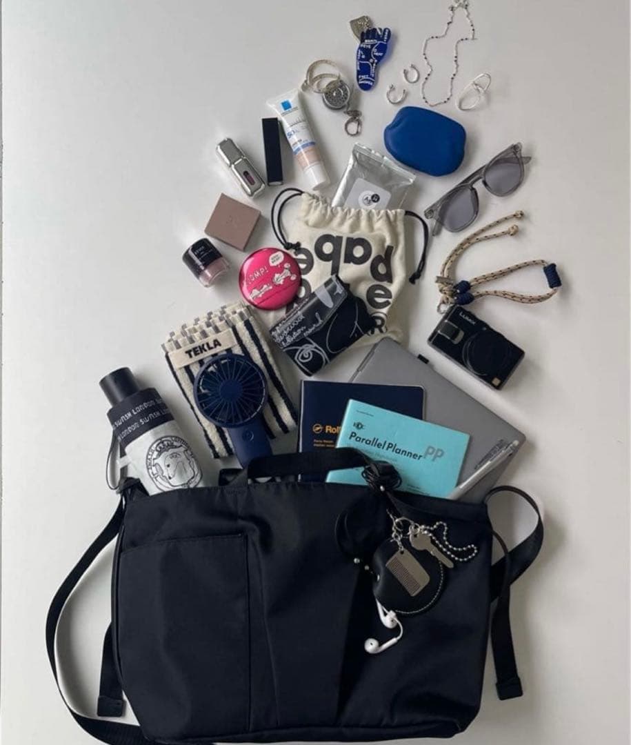 (本日のみ破格)ear PAPILLONNER アジャスタートートバッグ　横型