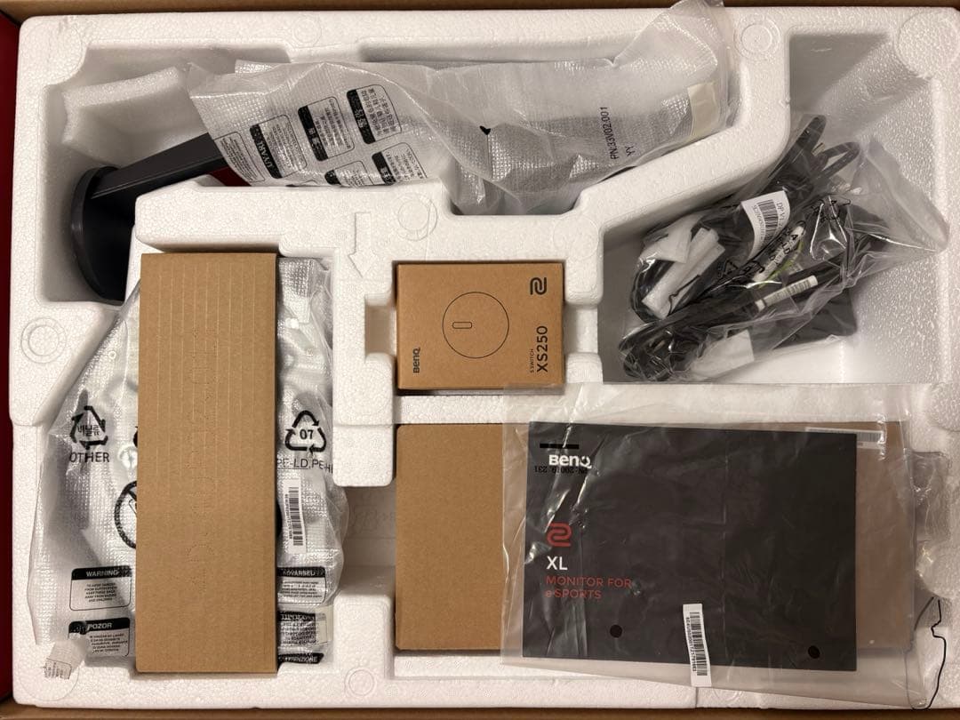 【箱付】BenQ ZOWIE XL2546K【付属品完備】